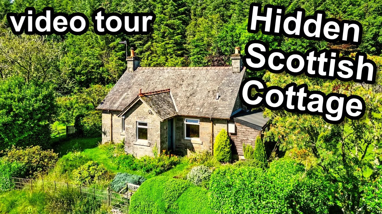 Video Tour of delightful, hidden Scottish Cottage in Kilmartin Glen