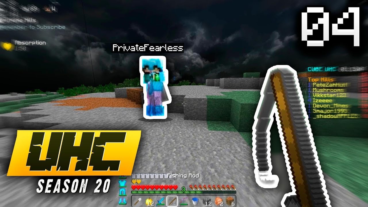 minecraft pvp begins - Episode 4 (Cube UHC S20)