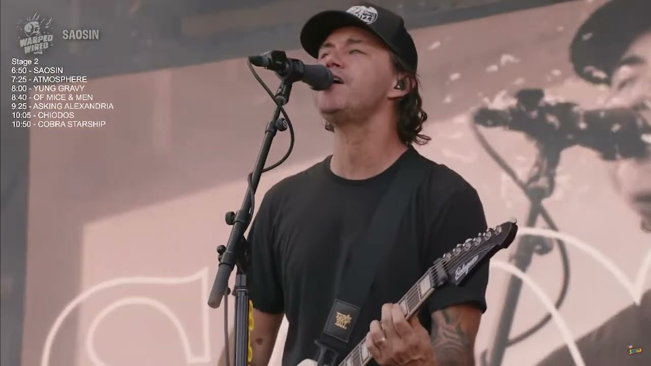 Saosin – You're Not Alone (Live @ Warped Tour 2025)