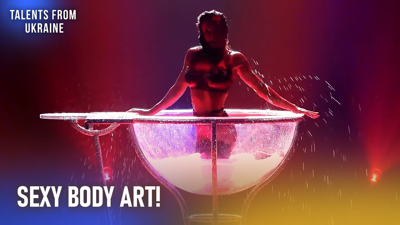 This Isn't a Woman, She's the GODDESS of Seduction | Ukraine's Got Talent