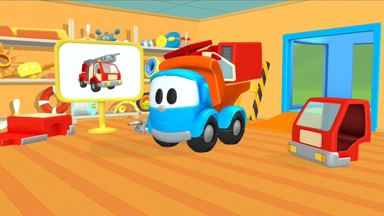 Leo Cars Word Game 🚗 | Learn Words with Cars | Kids Learning Game | Tiny Tots