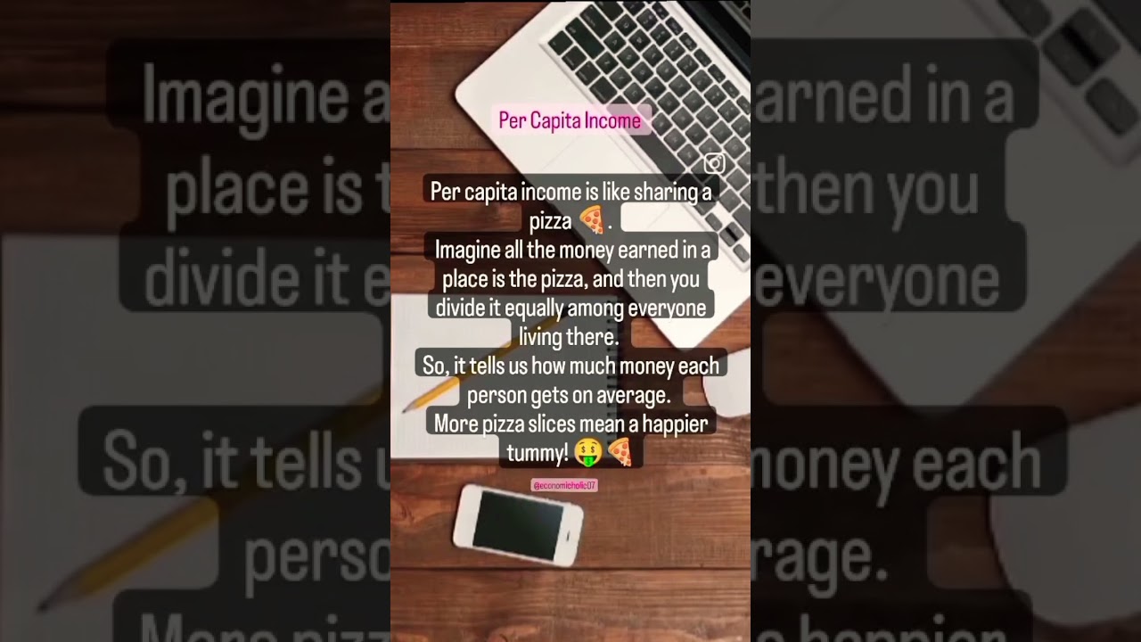 Understand per capita income in an easy way 
