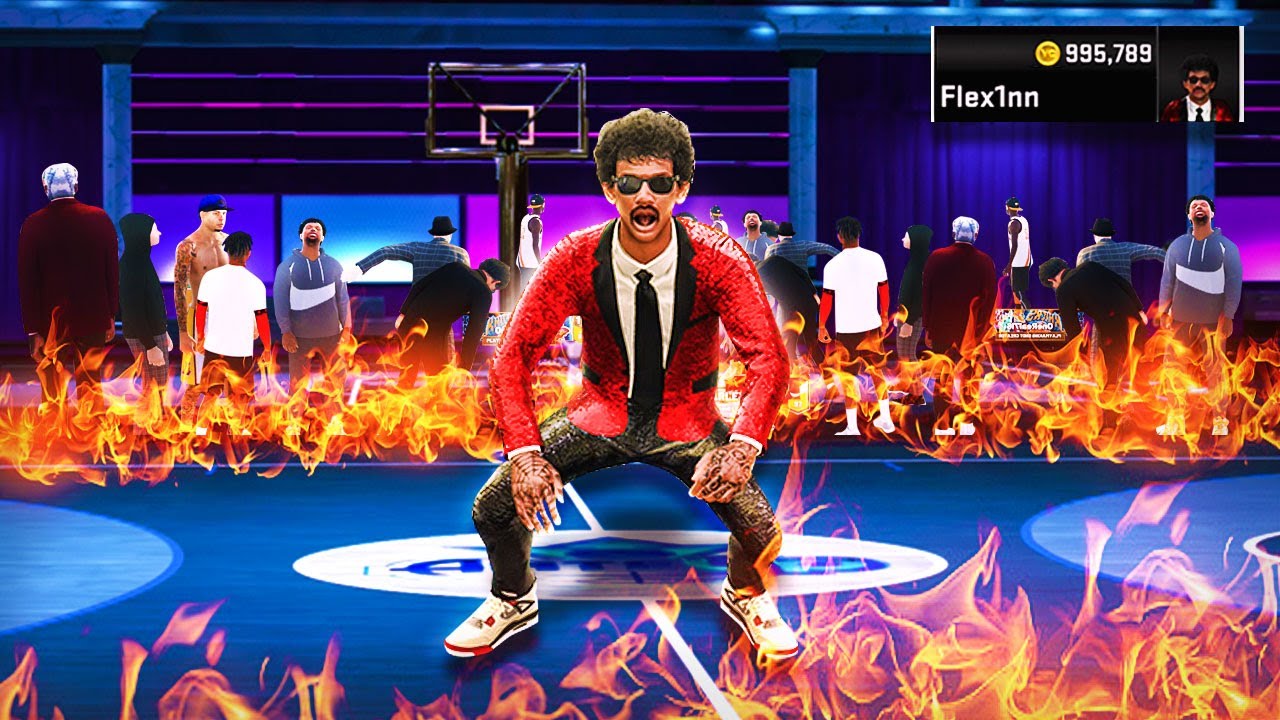 NBA 2K22 but my NEW DREAM Build broke the stage
