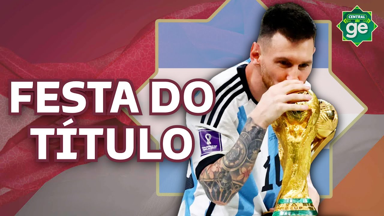 ARGENTINA &Eacute; RECEBIDA PELO POVO PARA CELEBRAR O TRI | Central do ge | #live | ge.globo