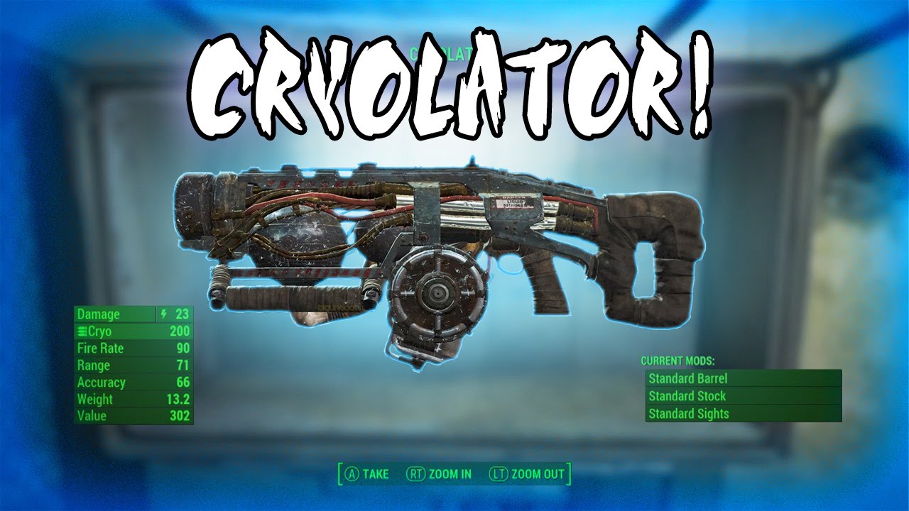 FALLOUT 4: CRYOLATOR AND AMMO TUTORIAL (NO LOCKIPICKING)