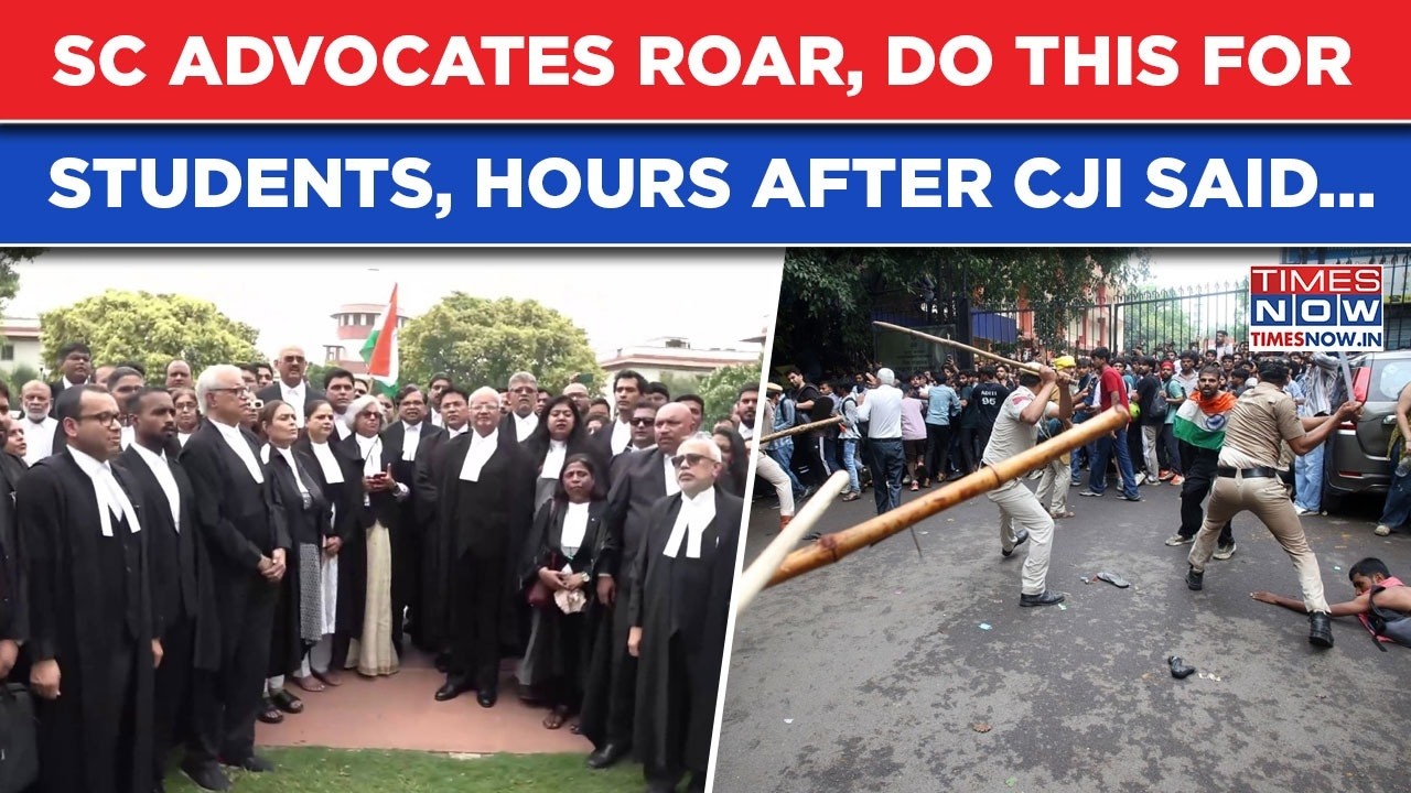 Supreme Court Advocates Roar For Student Protesters, Hours After CJI's 'Don't Waste Time' Remark