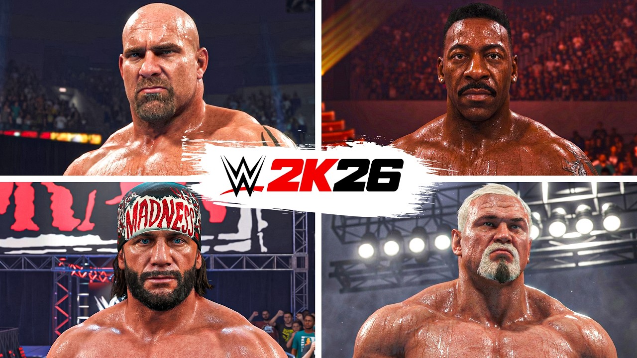 WWE 2K26: Выходы на ринг WCW – Голдберг, Букер Т, Скотт Штайнер и Рэнди Сэвидж (концепция!)