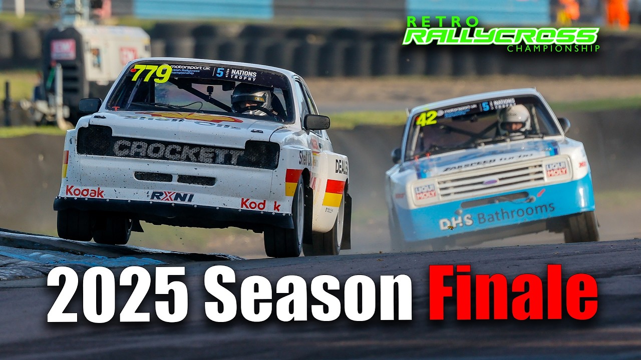 Retro Rallycross 2025 Season Finale – Fireworks at Lydden Hill!