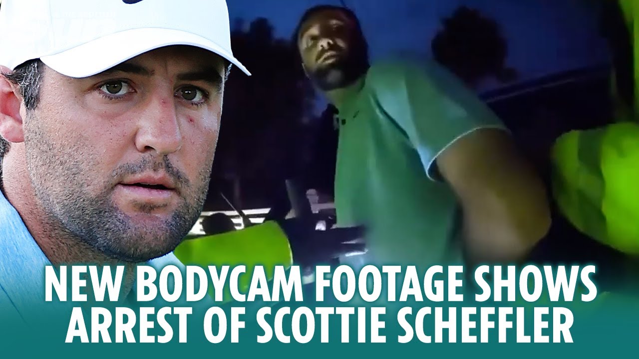 New Bodycam footage released shows arrest of Scottie Scheffler