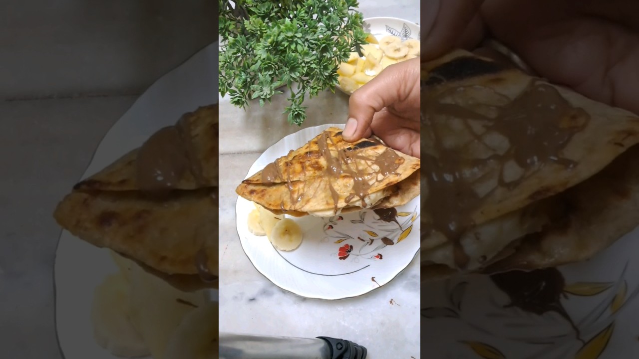 fruit roti,sweet tortilla wrap#food #viral #trending #youtube #youtubeshorts #ytshorts #kitchen