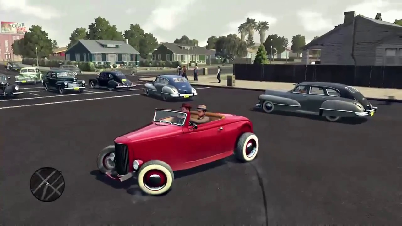 Driving Across The Map Of L.A. Noire