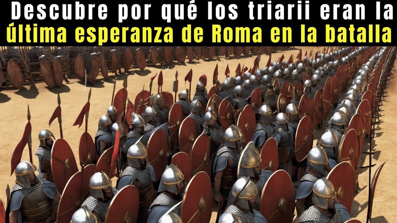¿Qué hizo a los triarii tan temidos La última línea de defensa de Roma al descubierto