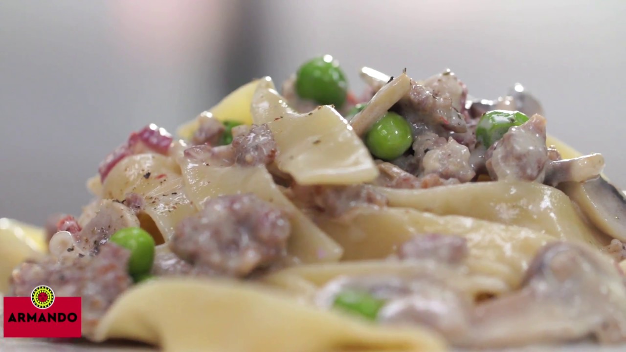 Pappardelle ARMANDO alla Boscaiola