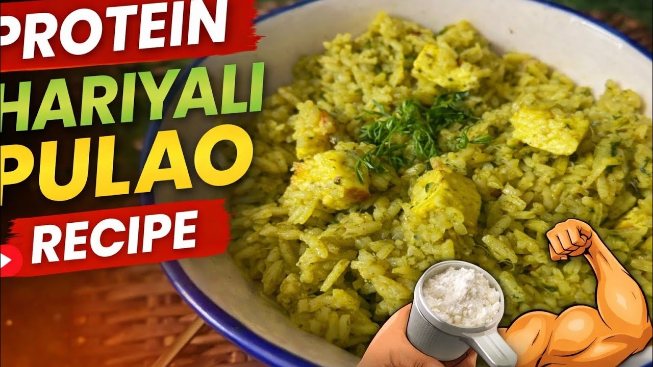 27thFeb. World's proteins day#easy recipe#homemade#Palak rice#pulao#healthy# viral#dietrecipe#quick 