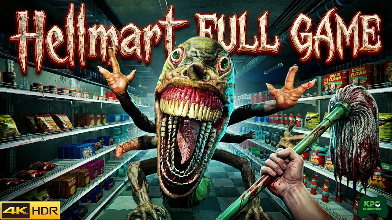 HELLMART - Full Gameplay Walkthrough 4K 2160p 60FPS Ultra HD