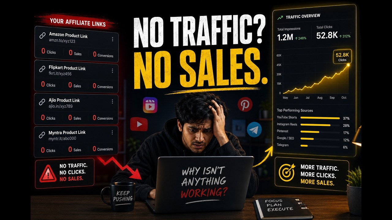 5 Best Traffic Sources for Affiliate Marketing in 2026 📈|How to Get Free Traffic #cuelinks