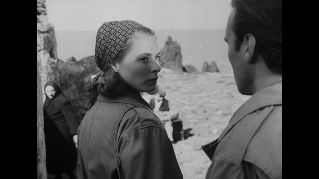 Stromboli 1949 Ingrid Bergman (English) Wandering