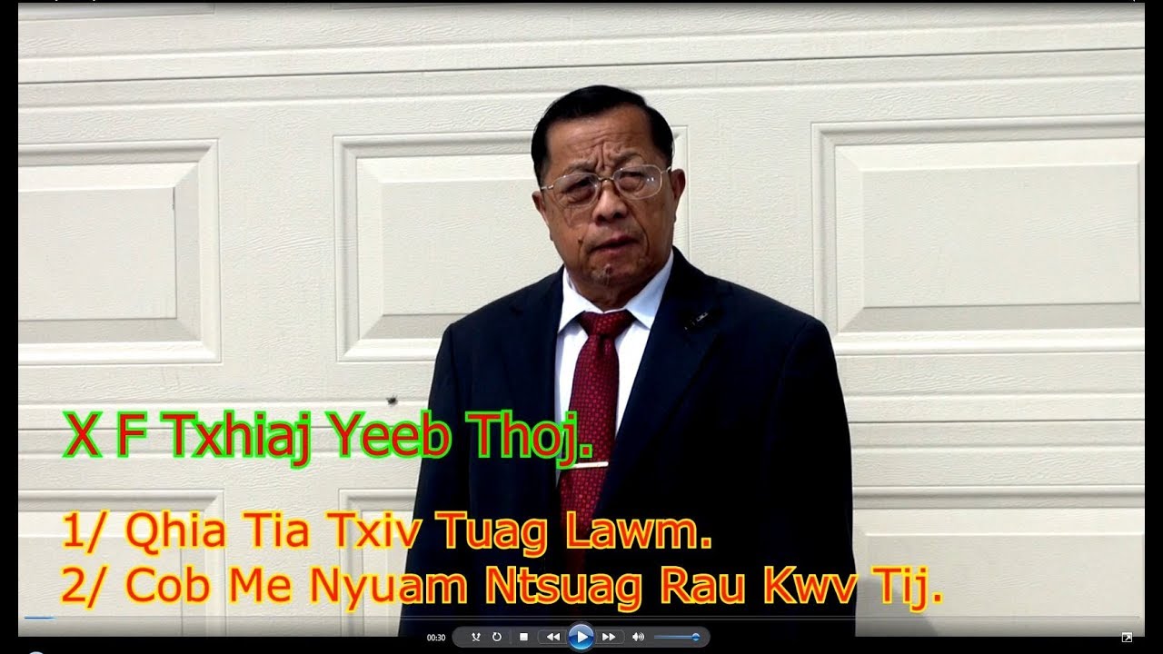 X F Txhiaj Yeeb Thoj - Hais Zaj Txiv Xaiv Cob Dab Ntsuag 3/28/2020