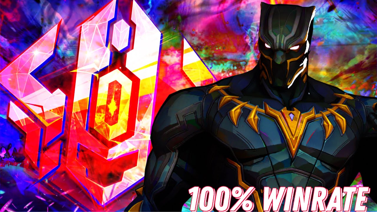 DEMOLISHING Ranked Lobbies with BLACK PANTHER | Marvel Rivals