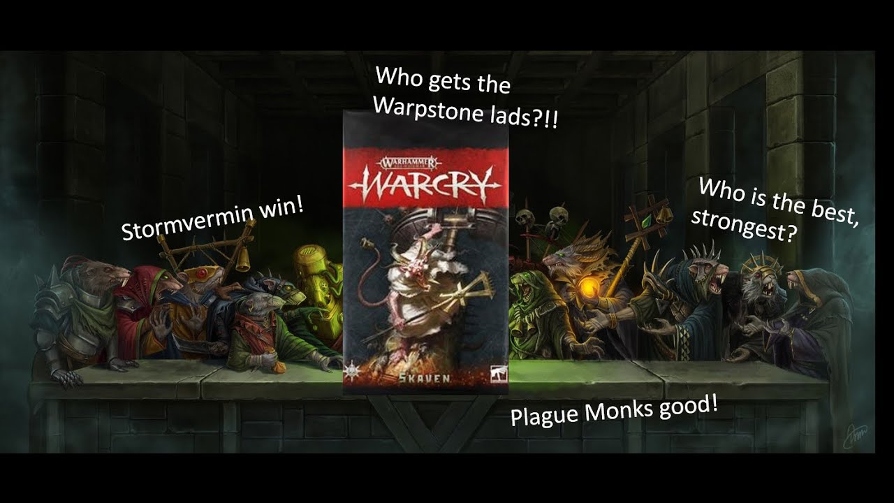 Warhammer WARCRY with Maths! Which Skaven scurries best? Age of Sigmar Warcry!