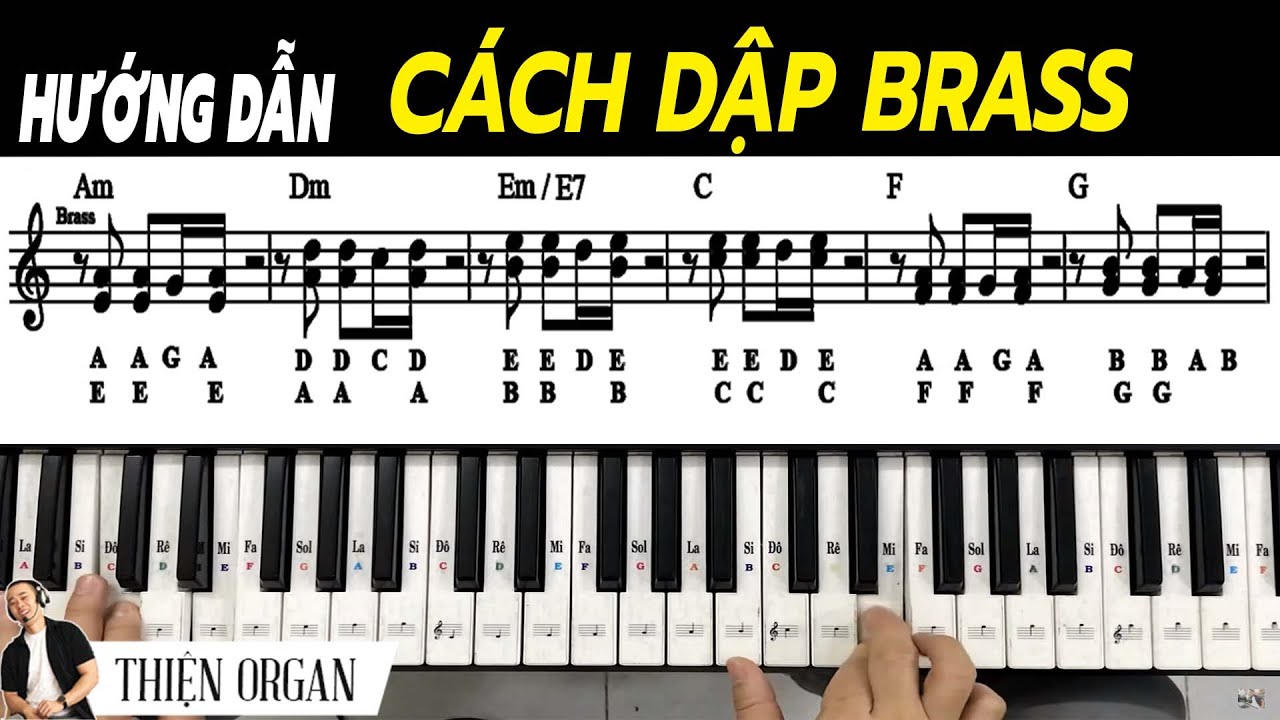 Cách Đệm Organ DẬP BRASS - Áp Dụng Điệu Rumba ChaCha || THIỆN ORGAN