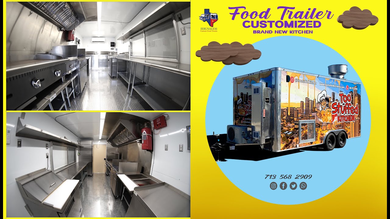Our New Food Trailer - JRS Custom Food Trucks & Trailers