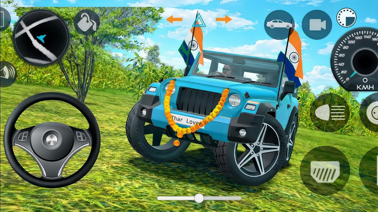Dollar (Song) Modified Mahindra Thar || Indian Car Simulator 3D || Android Gameplay Cars 3D Part 43