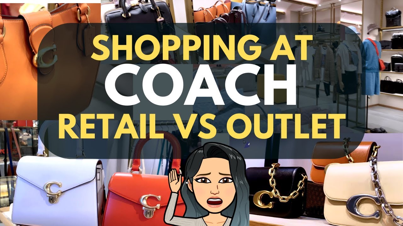 ❓❓COACH RETAIL VS OUTLET — В чём разница? Стоит ли покупать? Популярные сумки Coach для любителей...