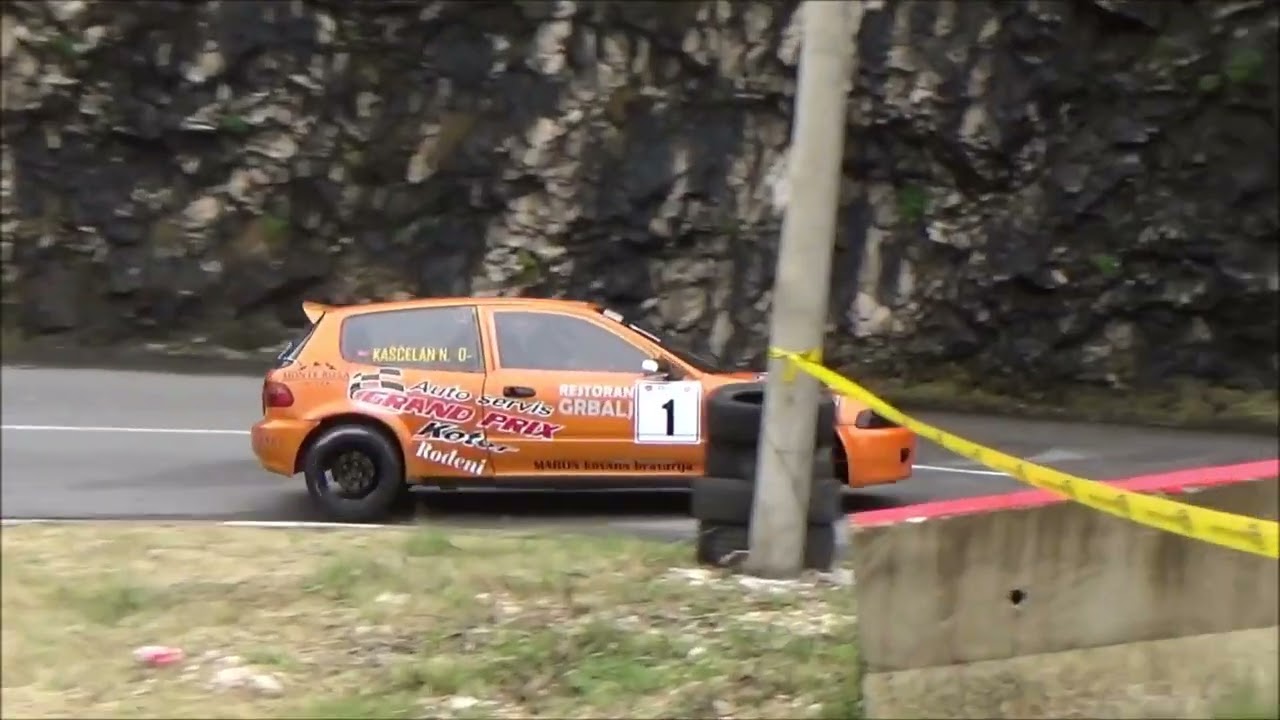 Nemanaja Dona Kascelan - Brdska trka Kotor 2023 - Honda Civic 2.0  E1