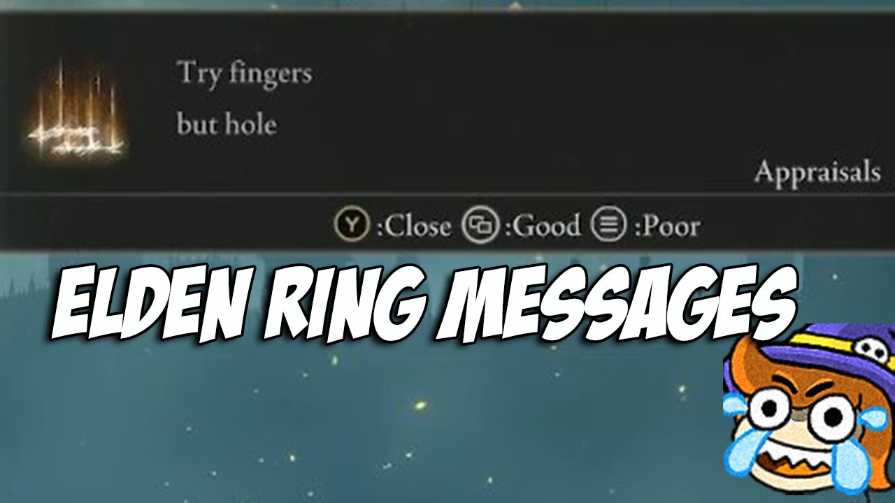 Zoey reads messages in Elden Ring