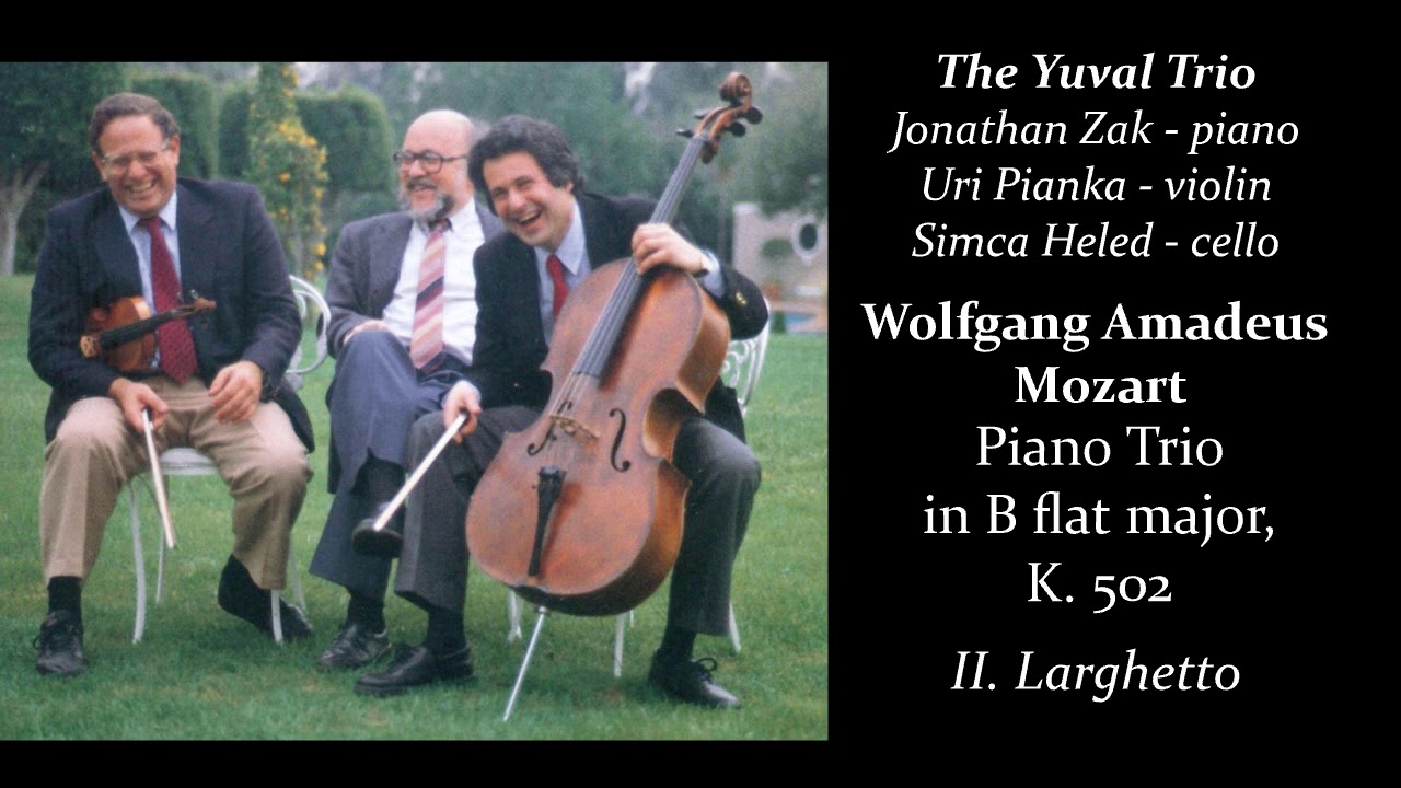 Wolfgang Amadeus Mozart: Piano Trio in B flat major, K. 502