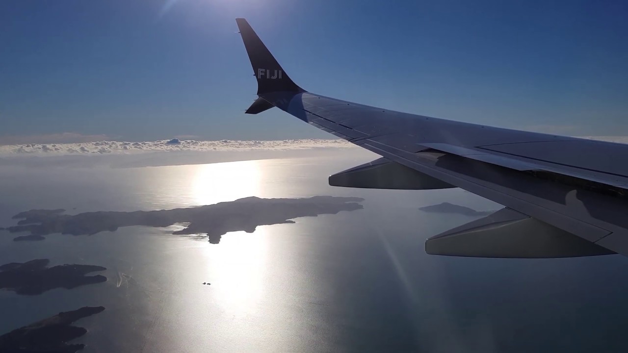 FJ417 | Fiji Airways 737 MAX 8 | Morning Landing in Auckland