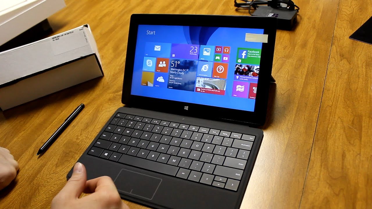 Unboxing of Microsoft Surface Pro 2