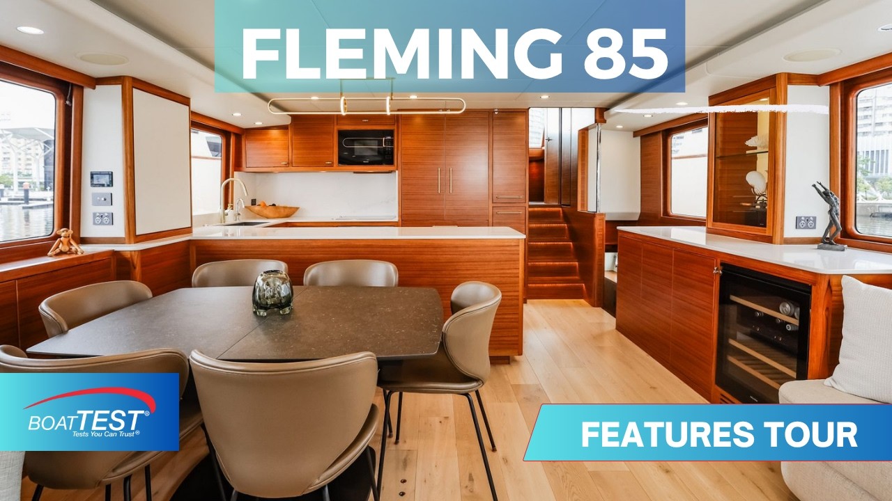 Fleming 85 — The Ultimate Liveaboard Yacht 