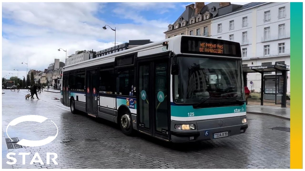 🇫🇷 ⸱ [4K | STAR] Le Réseau de bus STAR - Rennes