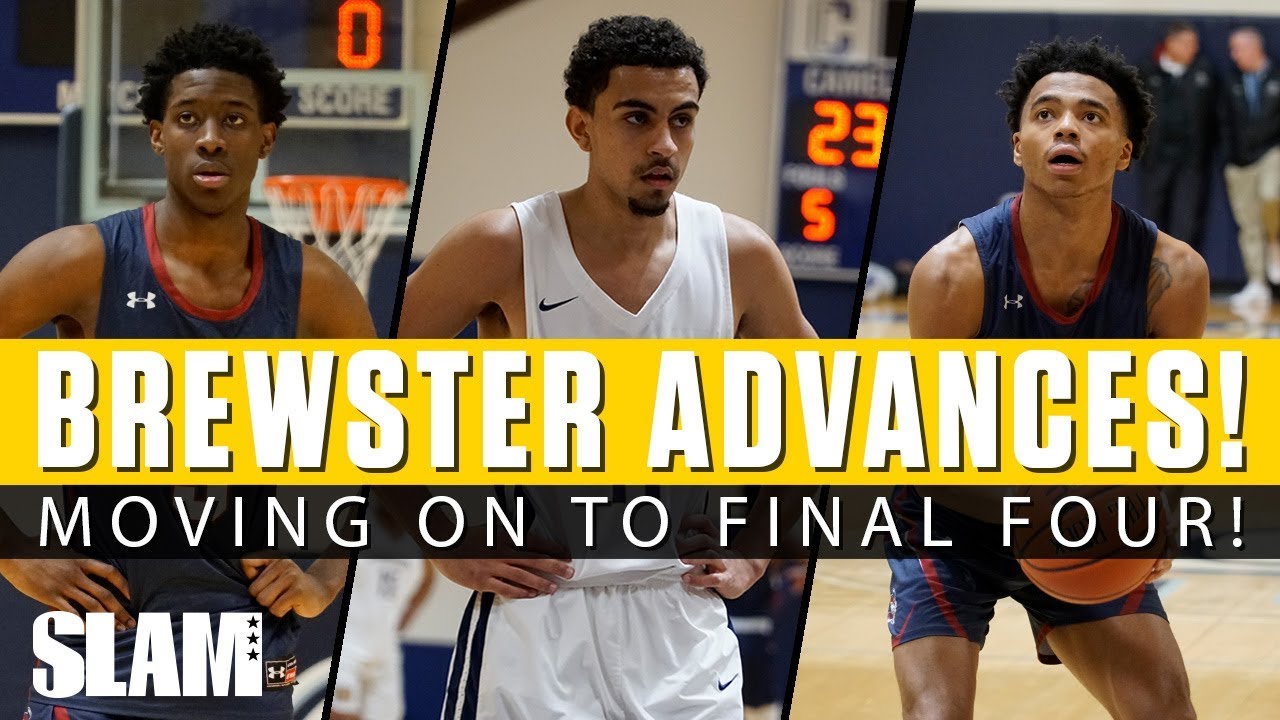 Jalen Lecque & Brewster HEATED GAME to Advance into Final Four! 🤬