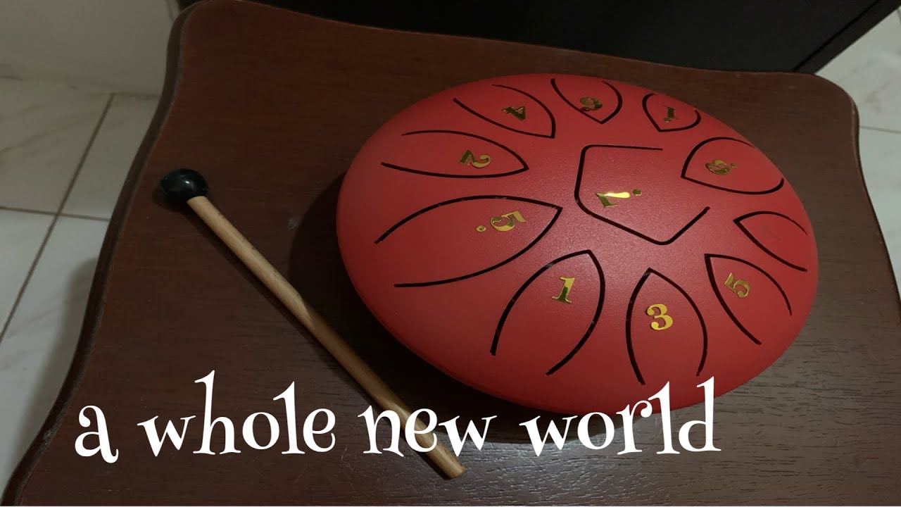 A Whole New World Easy Tongue Drum