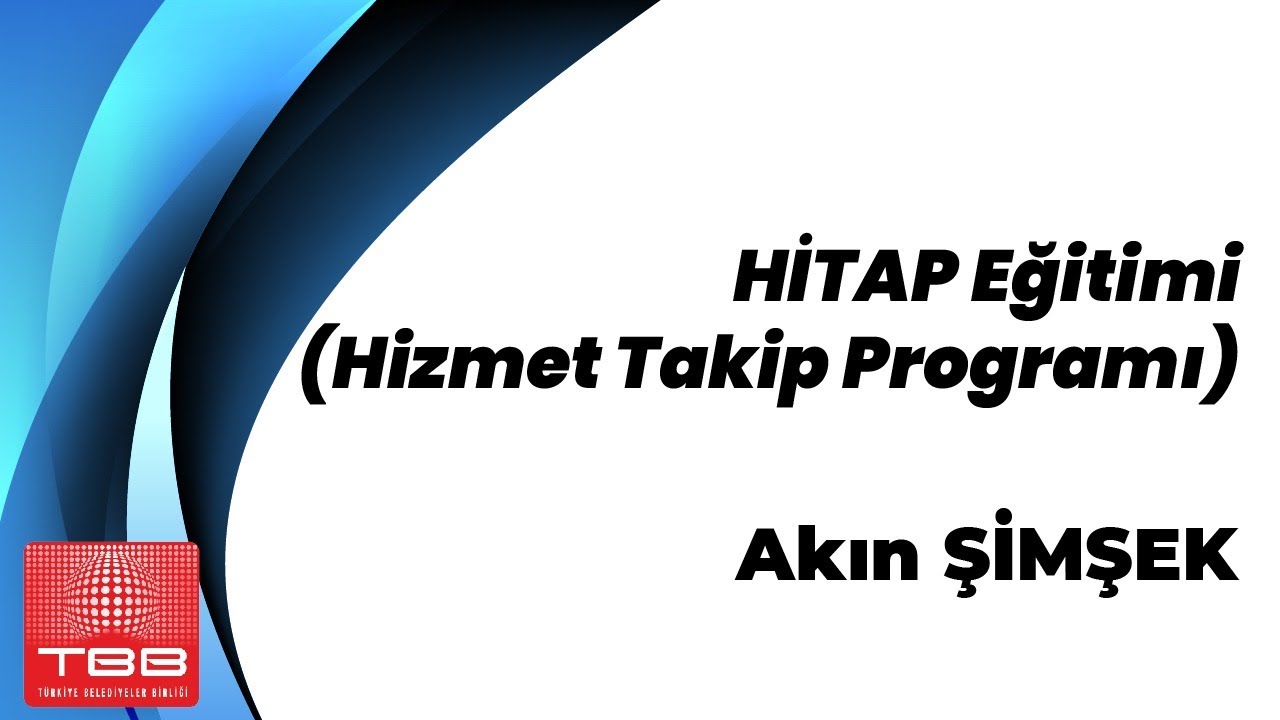 Akın Şimşek,  Hitap Eğitimi konusunu anlatıyor. #TBB Akademi