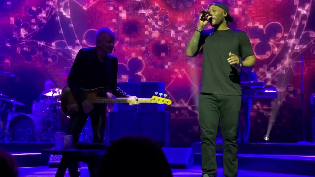 Sting - Shape of My Heart / Wrapped Around Your Finger - Live in London Palladium, 15/04/2022 HD