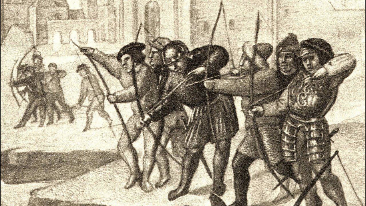 Historischer Überblick von Langbogen in Europa