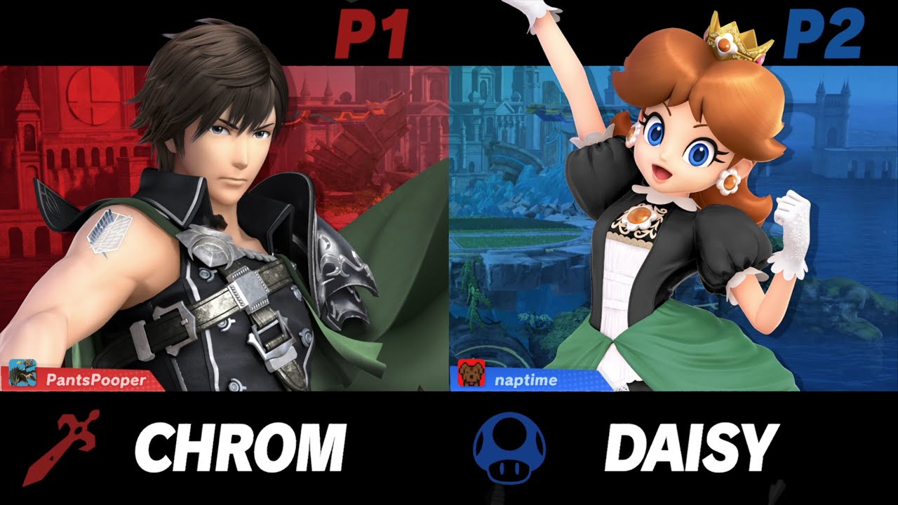 Theft (Chrom, Roy, Wolf, Link) vs. naptime (Daisy, Marth, Tink, Sheik, Sonic) - HDR Yuzu Friendlies