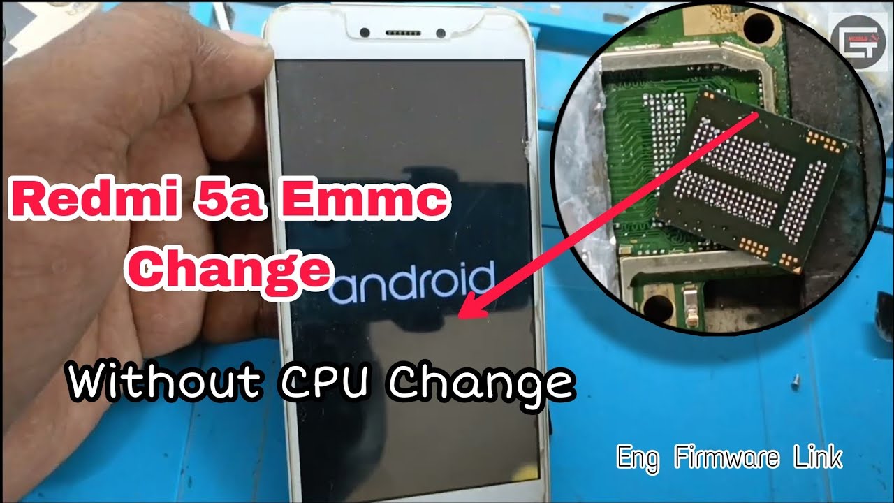 Redmi 5a Emmc Change Without Change Cpu With Ufi Step by Step |Redmi 5a eng Firmware