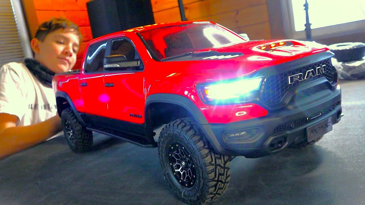 Совершенно новый пикап DODGE RAM 1500 4x4 2026 года — Primal RC & Traction Hobby — Распаковка | R...