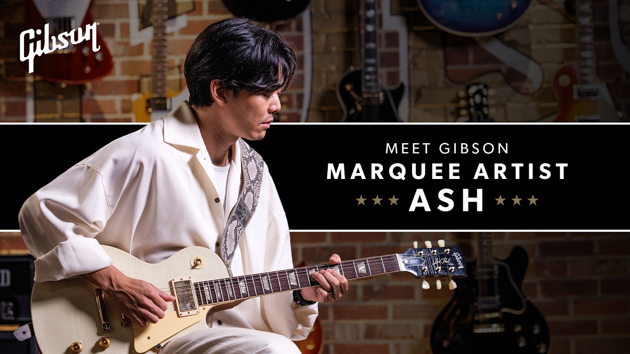 Исполнитель Gibson Marquee ASH создает гитару Gibson Custom своей мечты.