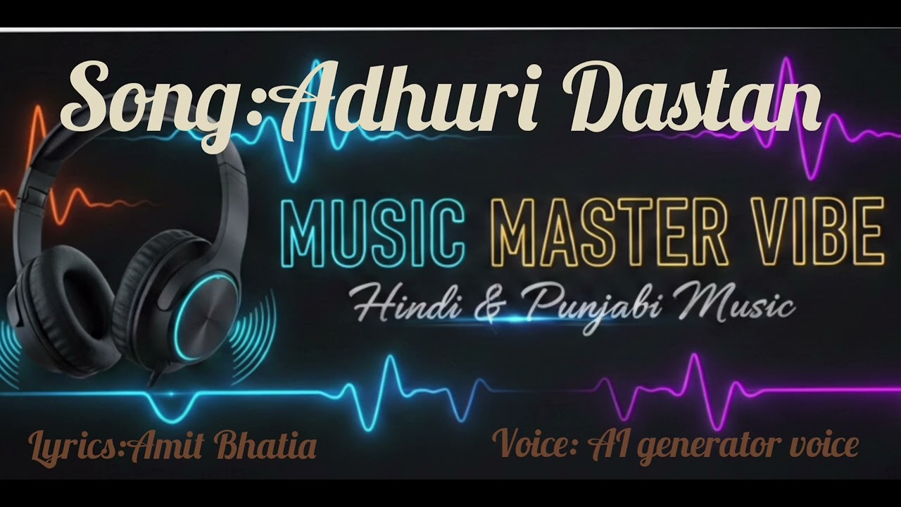 Adhuri Dastan | Amit Bhatia | Emotional Hindi Song |@musicmastervibe | 