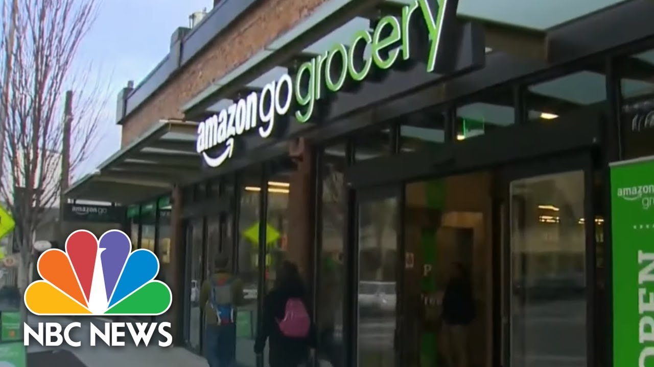 Inside Amazon&rsquo;s First Cashless &ldquo;Go&rdquo; Supermarket | NBC Nightly News