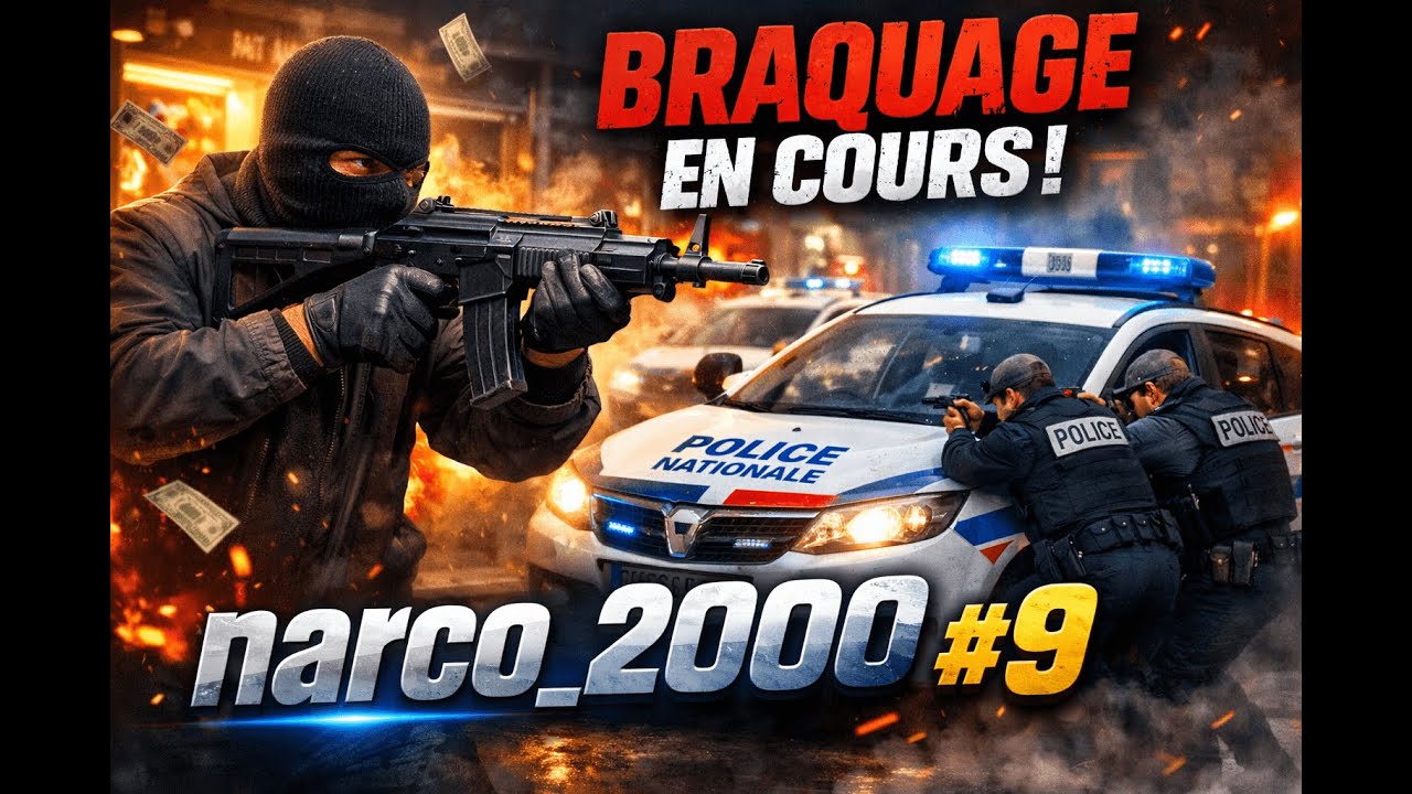 J INTERVIENT SUR UN BRAQUAGE AVEC LA POLICE NATIONAL SUR  #LSPDFR 9