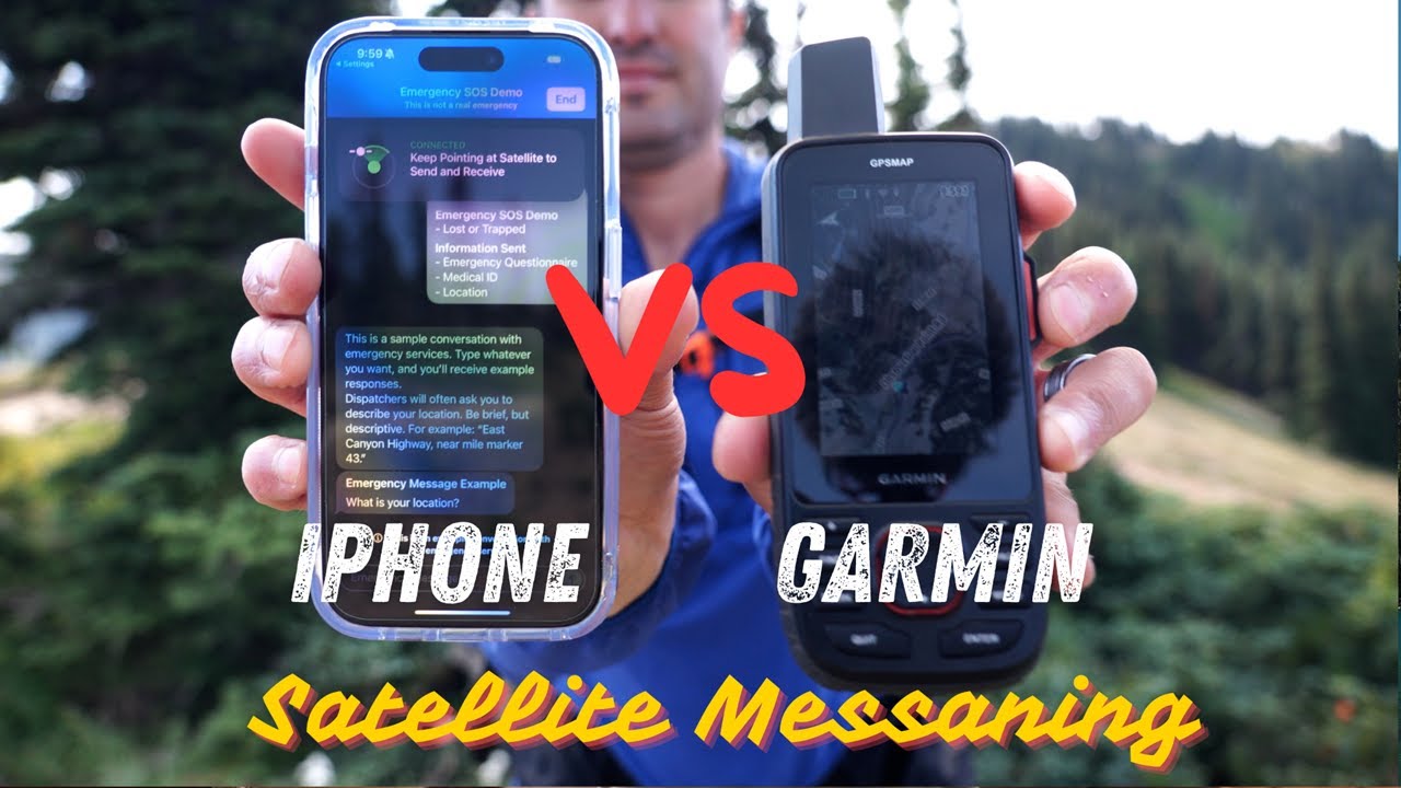 Apple iPhone против Garmin InReach | Битва за спутниковые сообщения | Почему iPhone iOS 18 не уби...