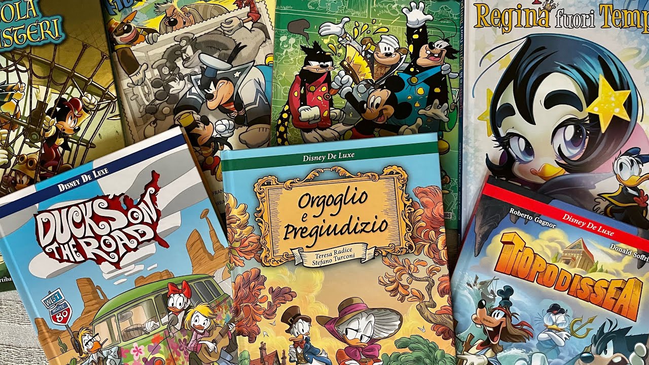 Topolino De Luxe - volumi belli ma messi nel dimenticatoio