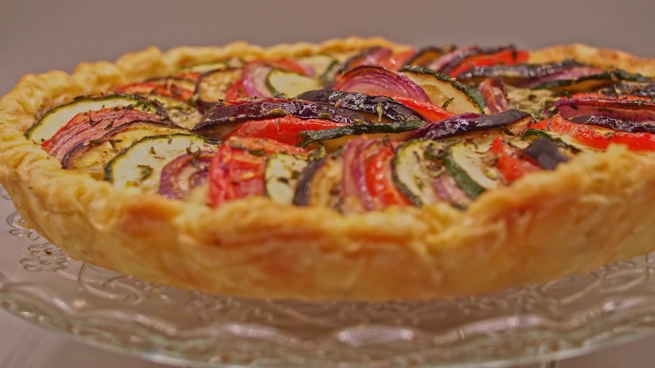 Tarte, Tian de légumes à la provençale